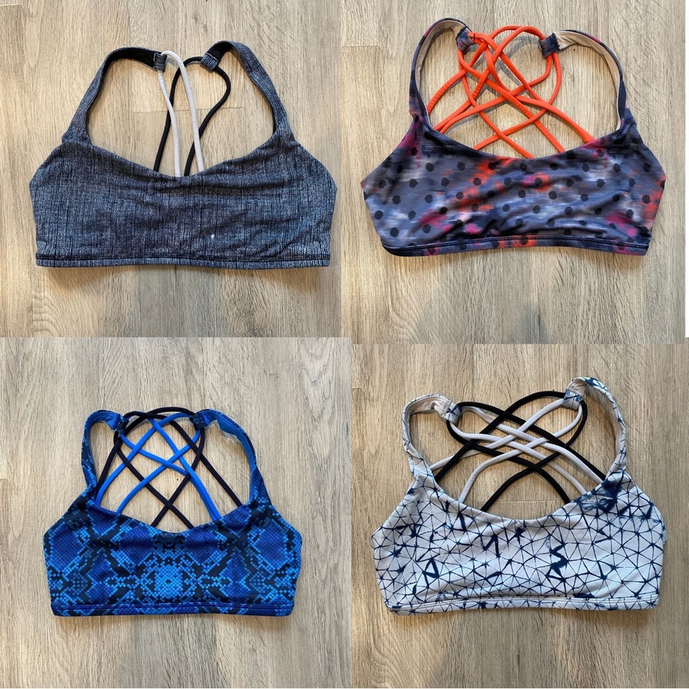 Bundle of 4 lululemon bras